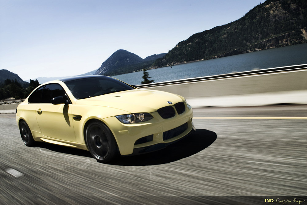 IDN BMW M3 Coupe Dakar Yellow