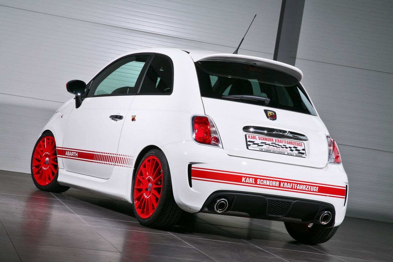 Karl Schnorr Fiat 500 Abarth