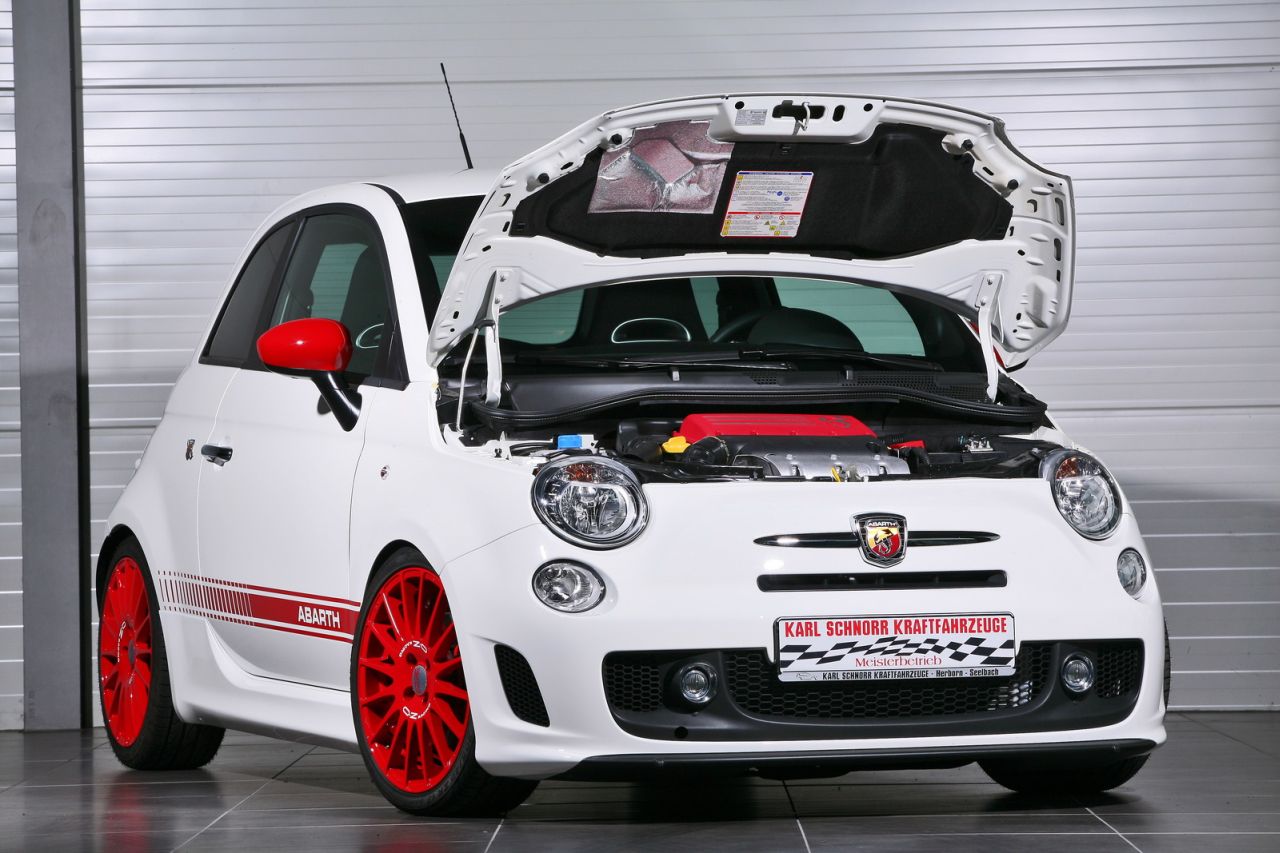 Karl Schnorr Fiat 500 Abarth