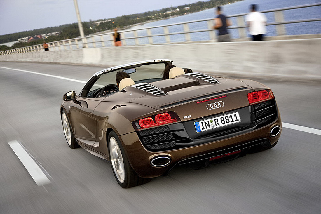 Audi R8 Spyder (първи снимки)