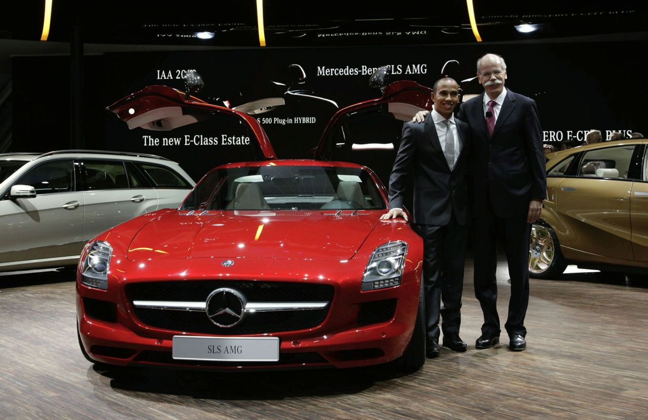 Mercedes SLS AMG Gullwing (Франкфурт 2009)