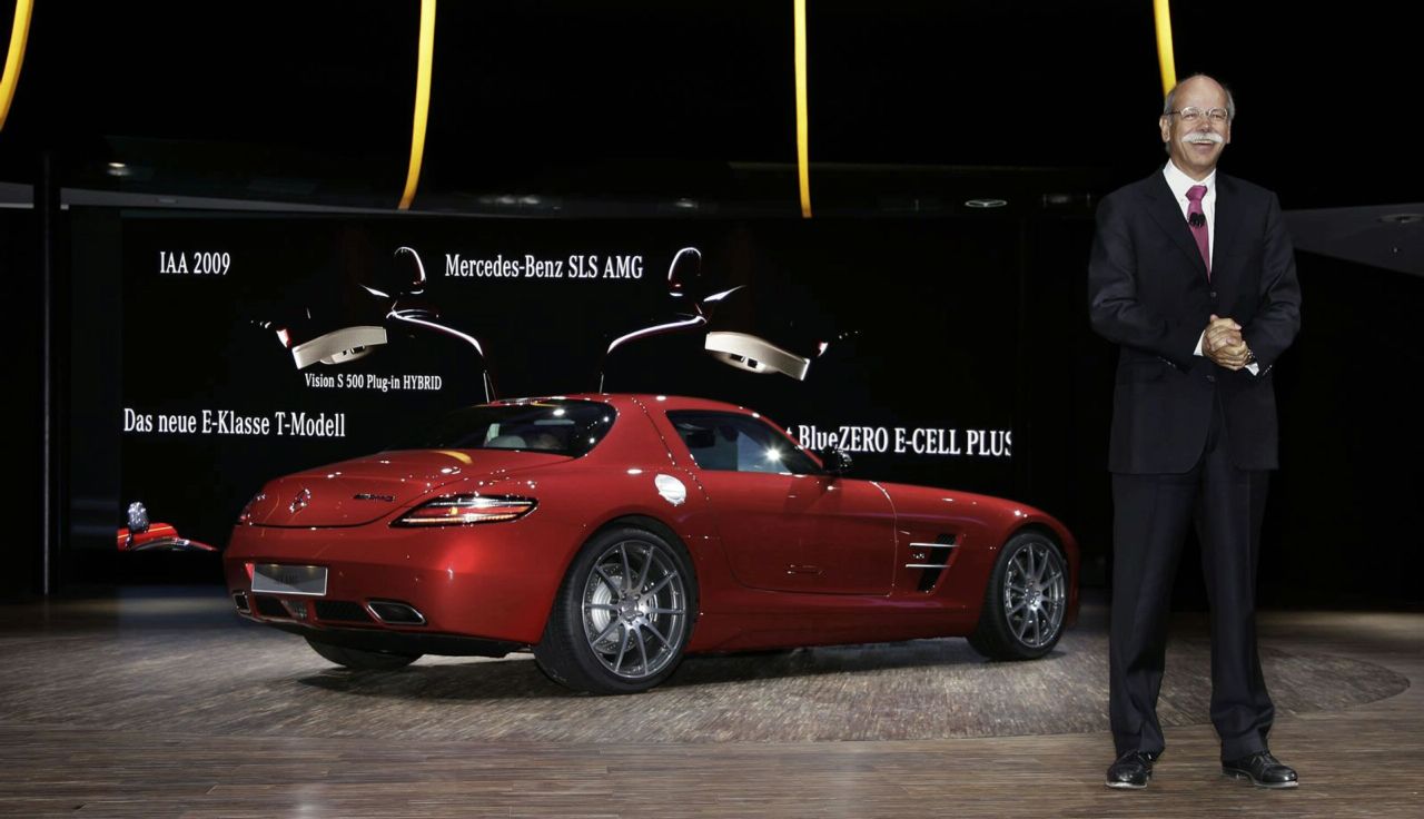 Mercedes SLS AMG Gullwing (Франкфурт 2009)