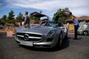 Mercedes SLS AMG срещна своите предци