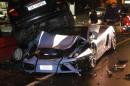 Катастрофирало полицейско Lamborghini Gallardo LP560-4