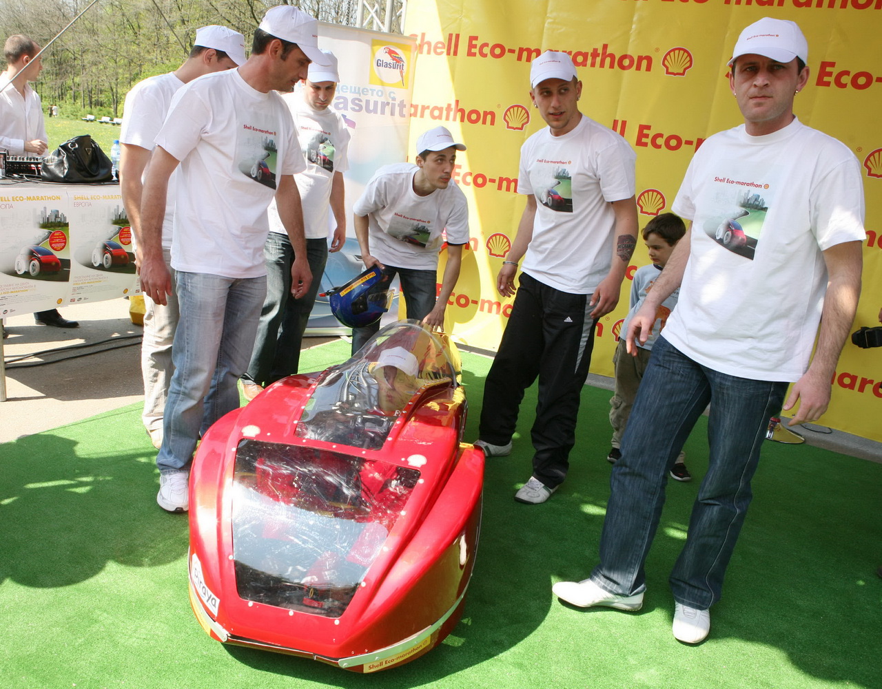 Shell Eco-marathon 2010 (Lina и Pirania)