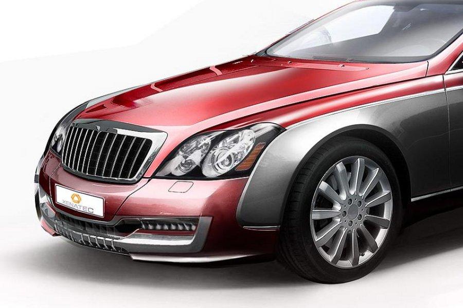 Maybach 57S Coupe (скици)