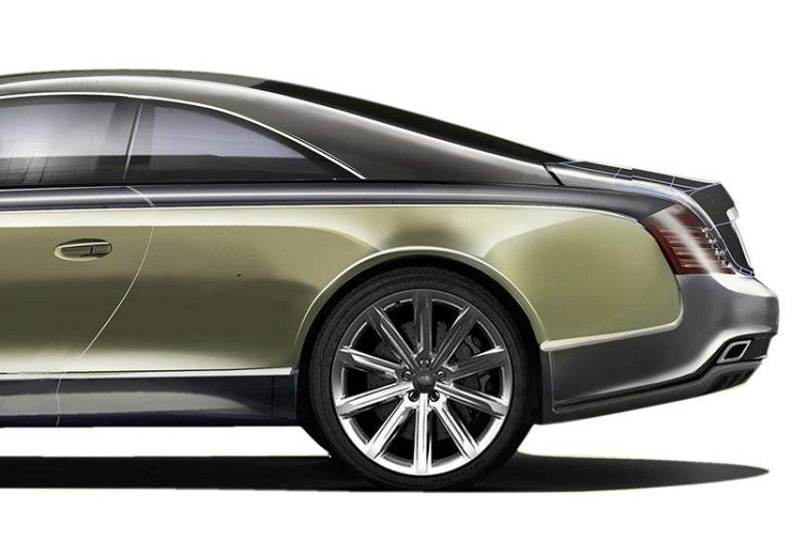 Maybach 57S Coupe (скици)
