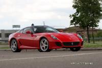 Заснеха кабриото на Ferrari 599 GTB Fiorano