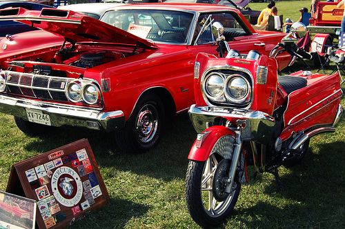 Мотореплика на Mercury Comet