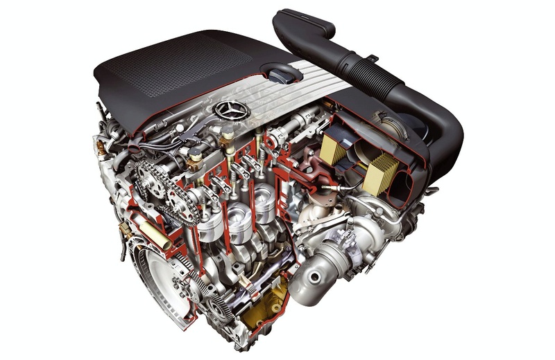 Mercedes 250 CDI engine