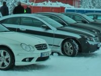 Mercedes E-Class Coupe – шпионско видео