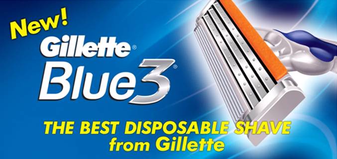 Gillette Blue 3